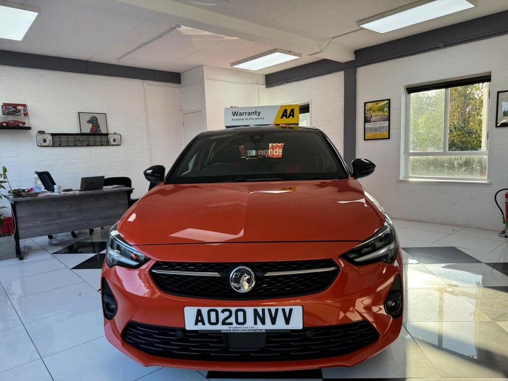 Vauxhall Corsa Hatchback 1.2 Turbo Sri Euro 6 Ss 202020 AO20NVV Orange #2