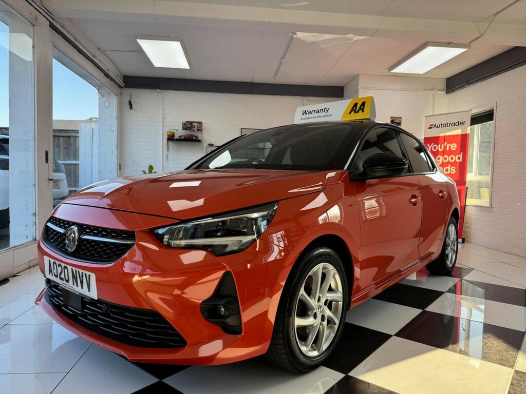 Vauxhall Corsa Hatchback 1.2 Turbo Sri Euro 6 Ss 202020 AO20NVV Orange #3