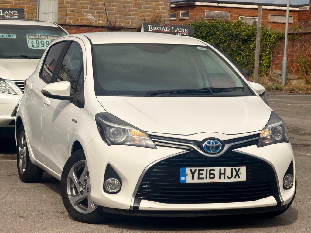 Toyota Yaris 1.5 Vvt-h Icon E-cvt Euro 6 White