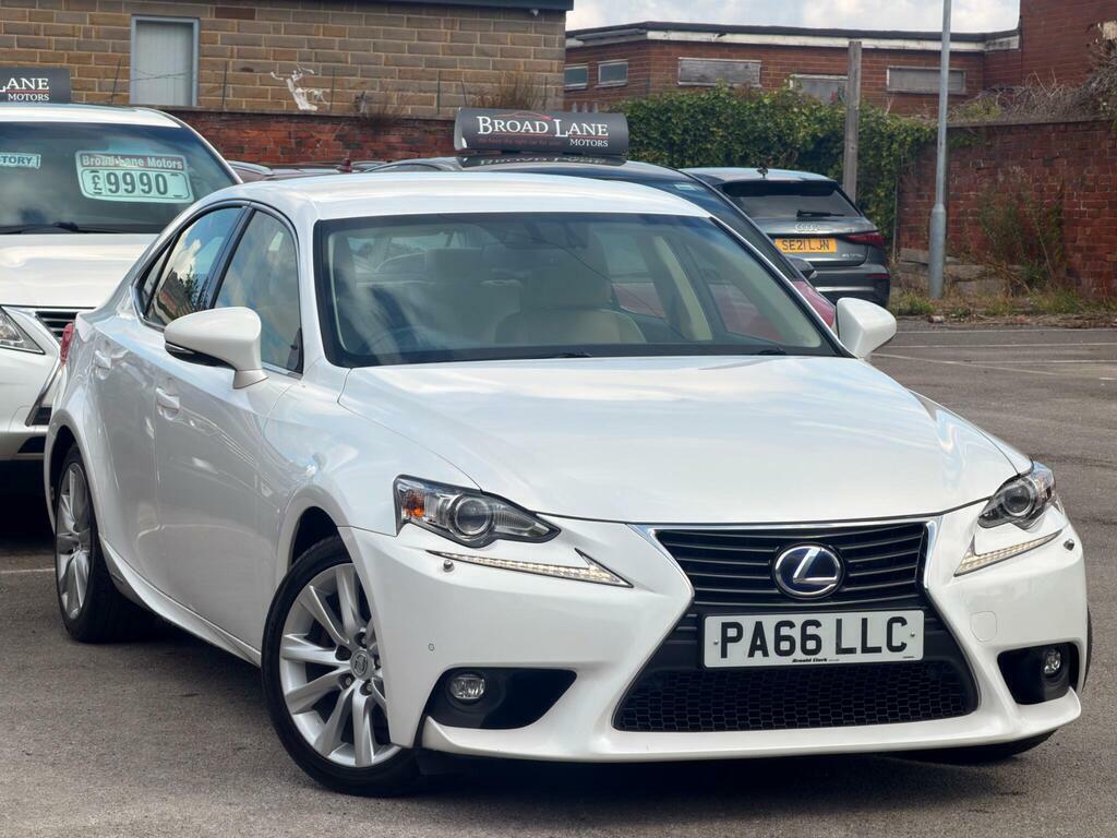 Lexus IS 2.5 300H Advance E-cvt Euro 6 S S White