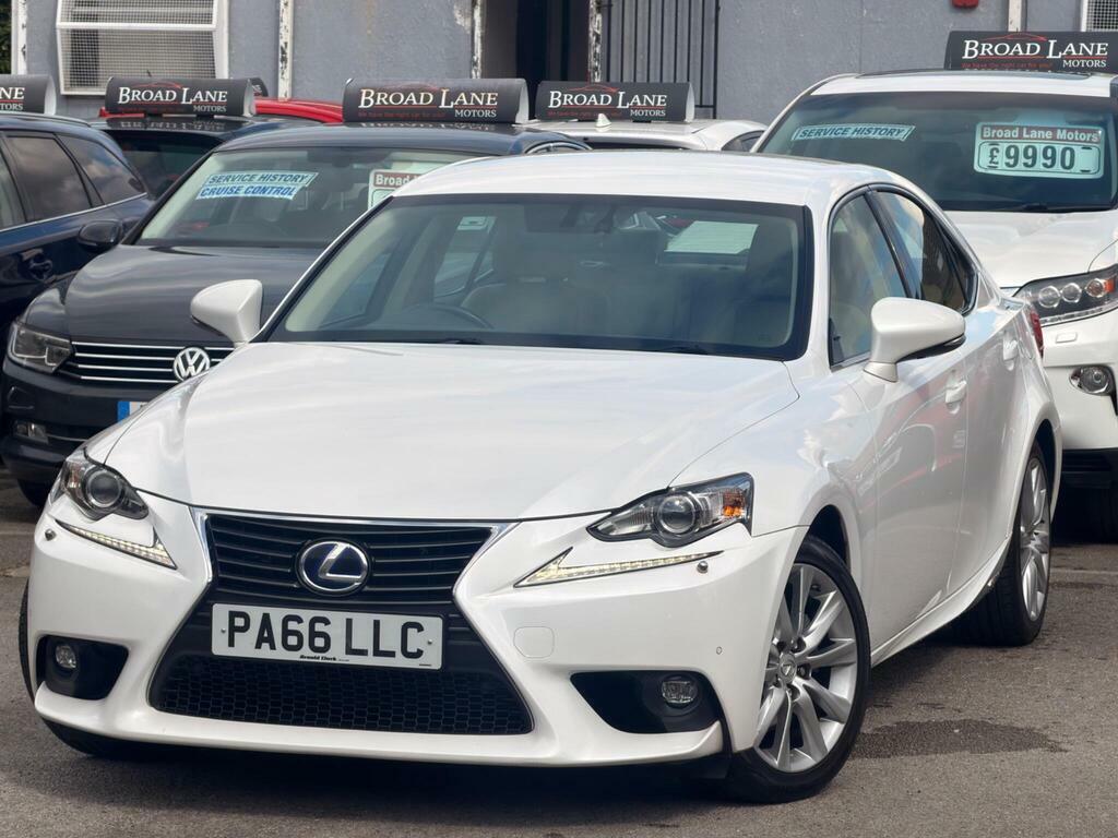 Lexus IS 2.5 300H Advance E-cvt Euro 6 S S White #3