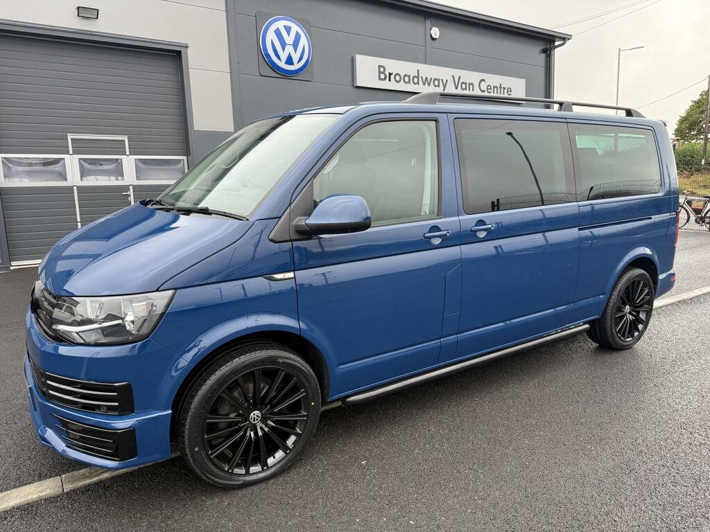 Volkswagen Transporter Shuttle 2.0 Tdi S 150 7 Speed Dsg Lwb In O Blue