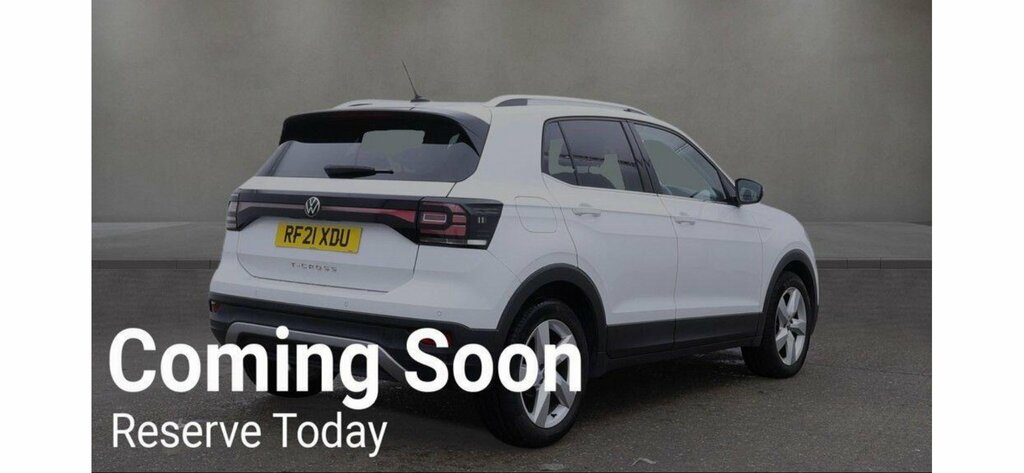Volkswagen T-Cross 1.0 Tsi Sel Dsg Euro White #2