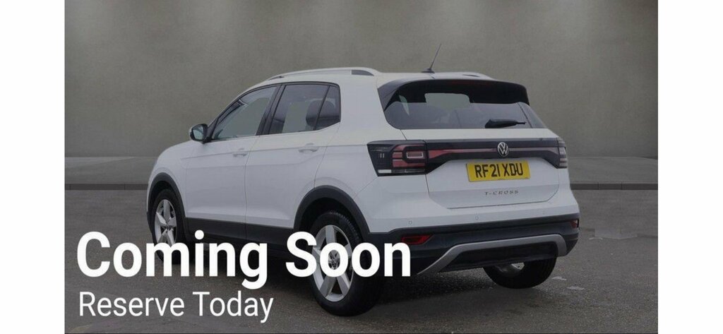 Volkswagen T-Cross 1.0 Tsi Sel Dsg Euro White