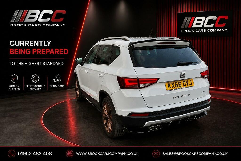 Seat Ateca 2.0 Tdi Xcellence 4Drive Euro 6 Ss White #2