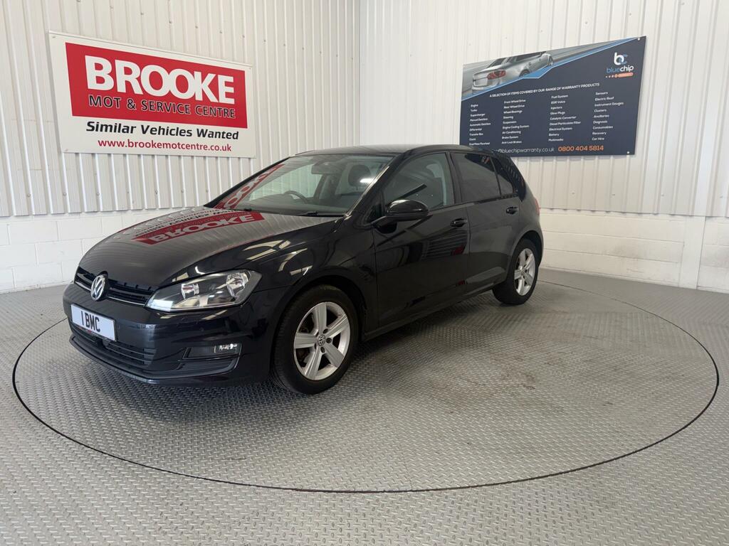 Volkswagen Golf 1.6 Tdi Bluemotion Tech Match Edition Dsg Euro 6 GM16FEG Black #2