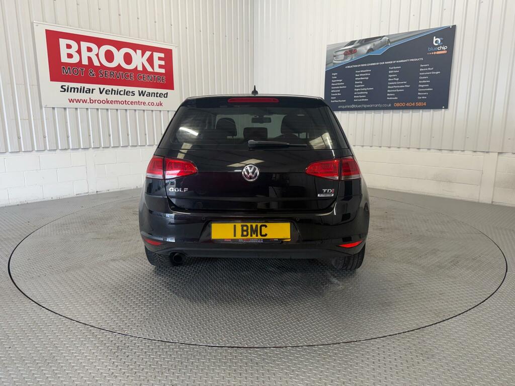 Volkswagen Golf 1.6 Tdi Bluemotion Tech Match Edition Dsg Euro 6 GM16FEG Black #4