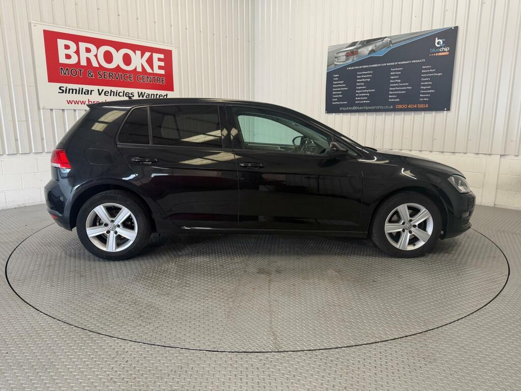 Volkswagen Golf 1.6 Tdi Bluemotion Tech Match Edition Dsg Euro 6 GM16FEG Black #5