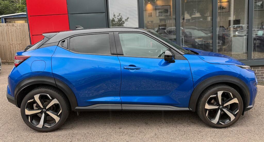 Nissan Juke 1.0 Dig-t Tekna Euro 6 Ss AO23GXH Blue #5