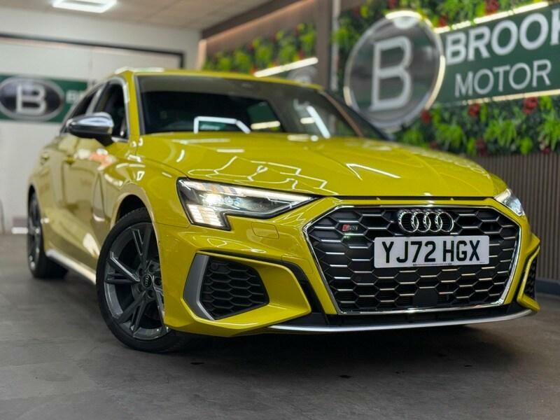Audi S3 2.0 Tfsi Sportback S Tronic Quattro Euro 6 Stunni Yellow