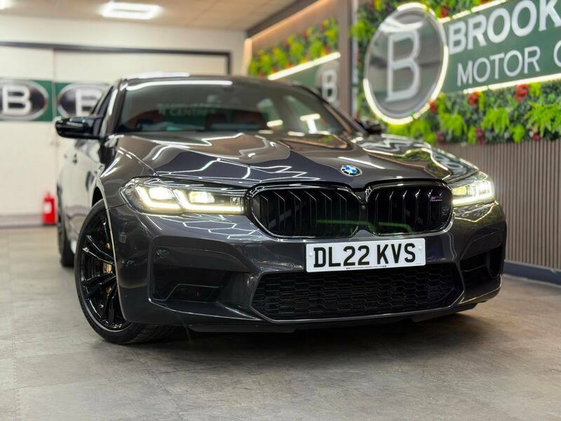 BMW M5 M5 Competition Dct Grey #4