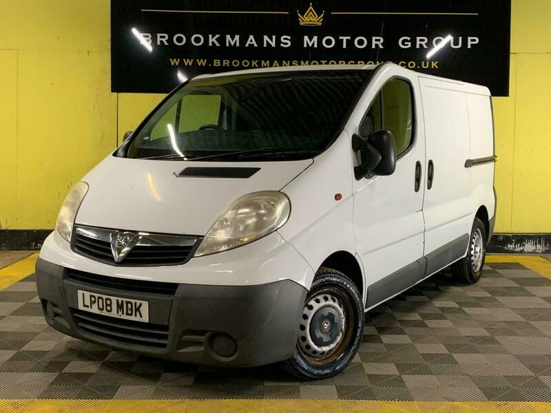 Vauxhall Vivaro Panel Van Silver #2