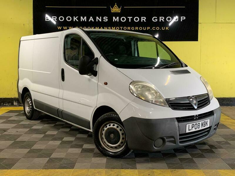 Vauxhall Vivaro Panel Van Silver #1