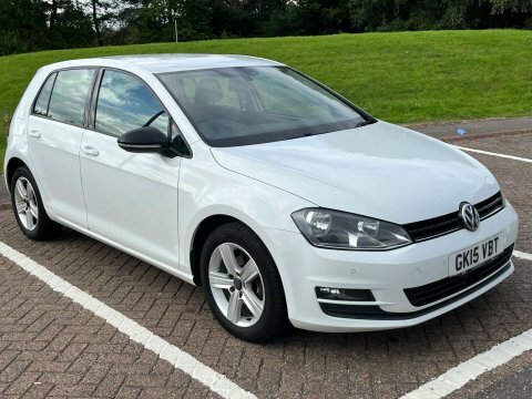 Volkswagen Golf 1.6 Tdi Bluemotion White