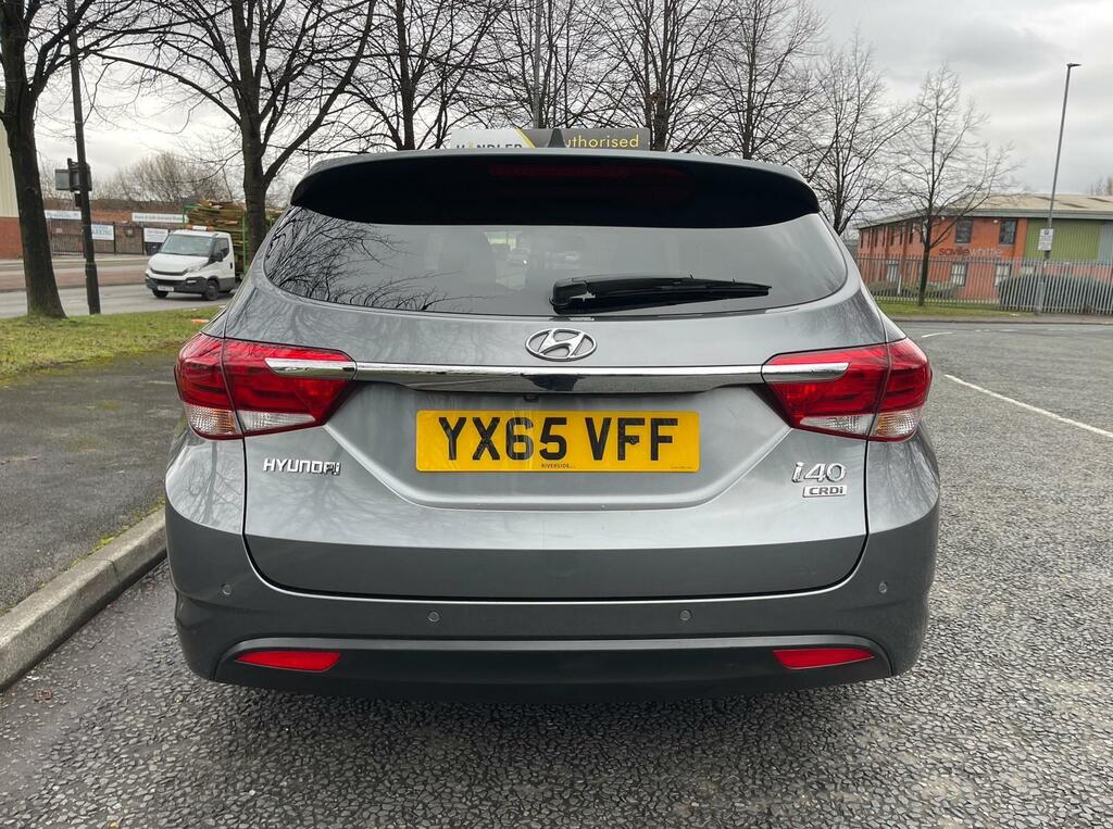 Hyundai I40 1.7 Crdi Blue Drive Se Nav Tourer Dct Euro 6 Ss Silver #6