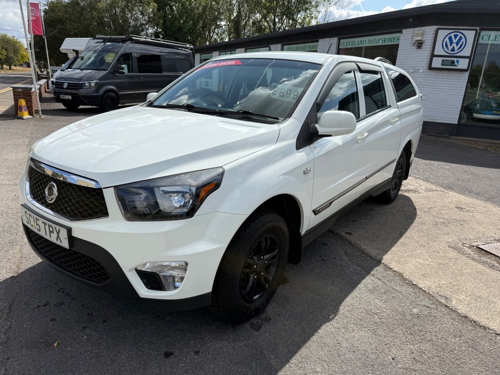 SsangYong Korando Sports Pick Up Sx 4Wd White