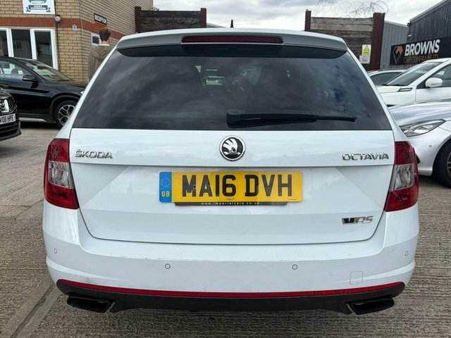Skoda Octavia 2.0 Tfsi Vrs Dsg Euro 6 S S Snav White #5