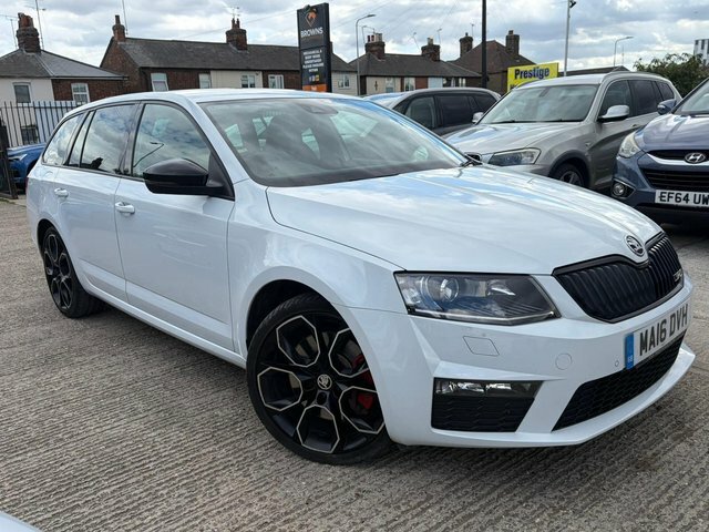 Skoda Octavia 2.0 Tfsi Vrs Dsg Euro 6 S S Snav White