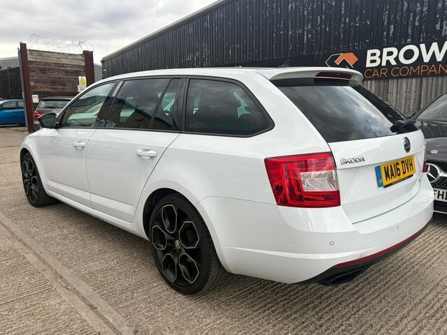 Skoda Octavia 2.0 Tfsi Vrs Dsg Euro 6 S S Snav White #6