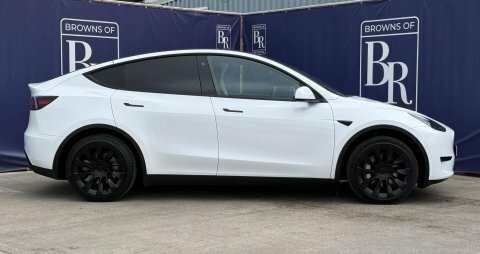 Tesla Model Y Suv 5dr Electric SD23MHE White #3