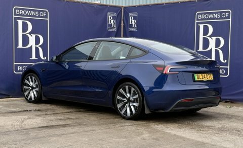 Tesla Model 3 Saloon 4dr Electric Blue #6