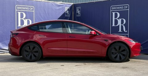 Tesla Model 3 Saloon 4dr Electric Red #3