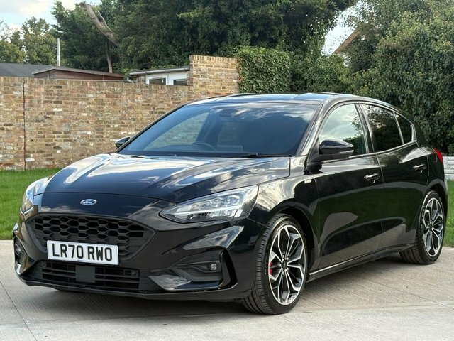 Ford Focus Ecoboost St-line X Hatchback LR70RWO Black #3