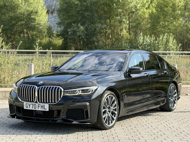 BMW 7 Series 3.0 730Ld M Sport Black #4