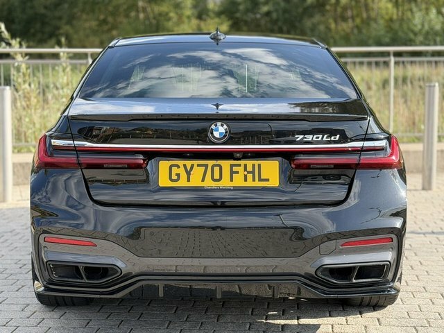 BMW 7 Series 3.0 730Ld M Sport Black #6