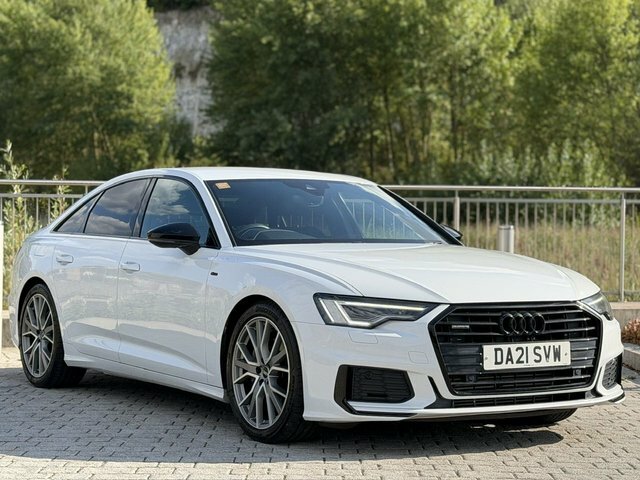 Audi A6 Saloon Tfsi 45 Black Edition White