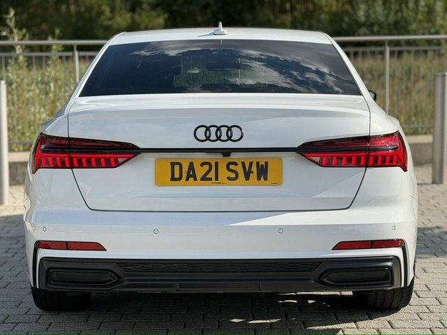 Audi A6 Saloon Tfsi 45 Black Edition White #6