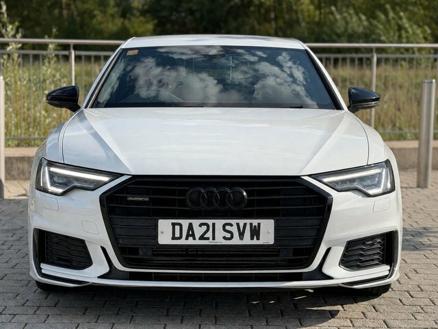 Audi A6 Saloon Tfsi 45 Black Edition White #5