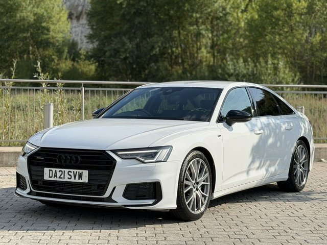 Audi A6 Saloon Tfsi 45 Black Edition White #4