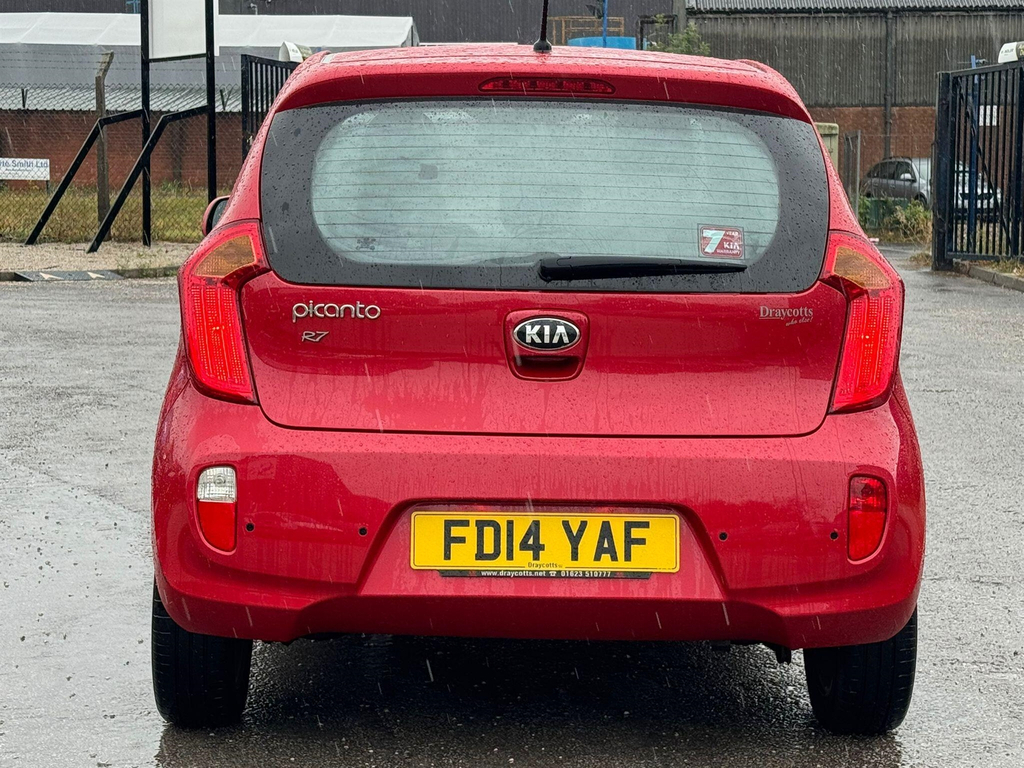 Kia Picanto Hatchback FD14YAF Red #6