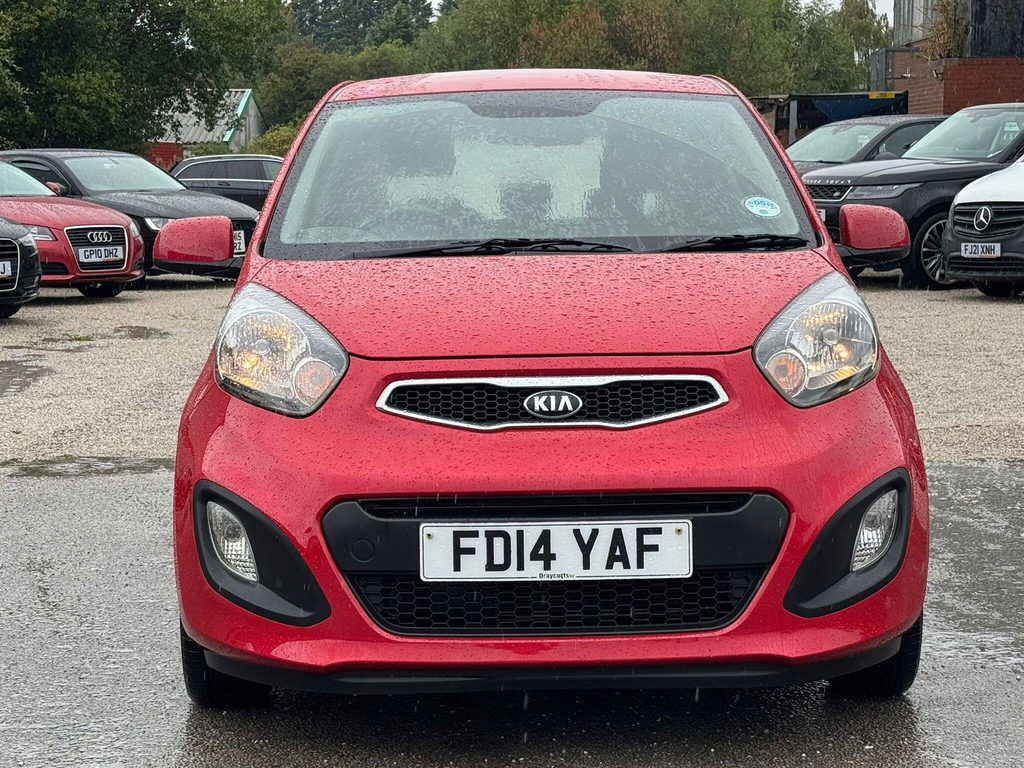 Kia Picanto Hatchback FD14YAF Red #2