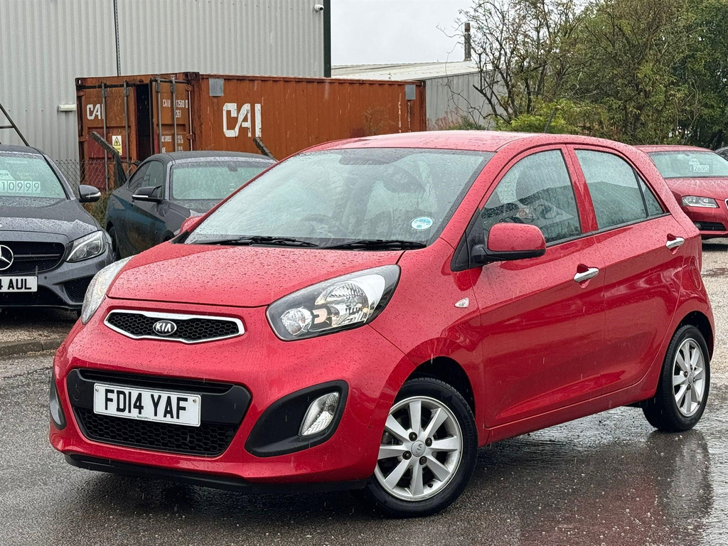 Kia Picanto Hatchback FD14YAF Red #3