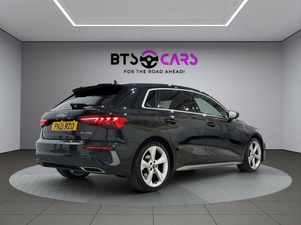 Audi A3 1.5L S Line PN21RZO Black #3
