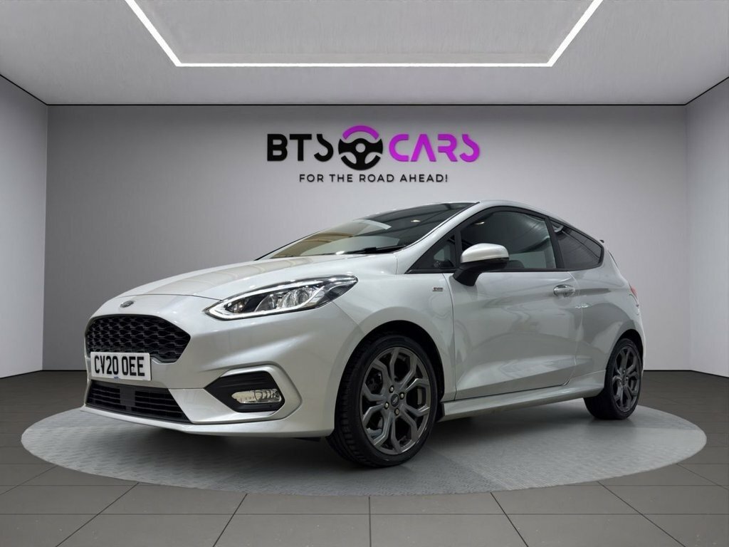 Ford Fiesta 1L St-line CV20OEE Silver