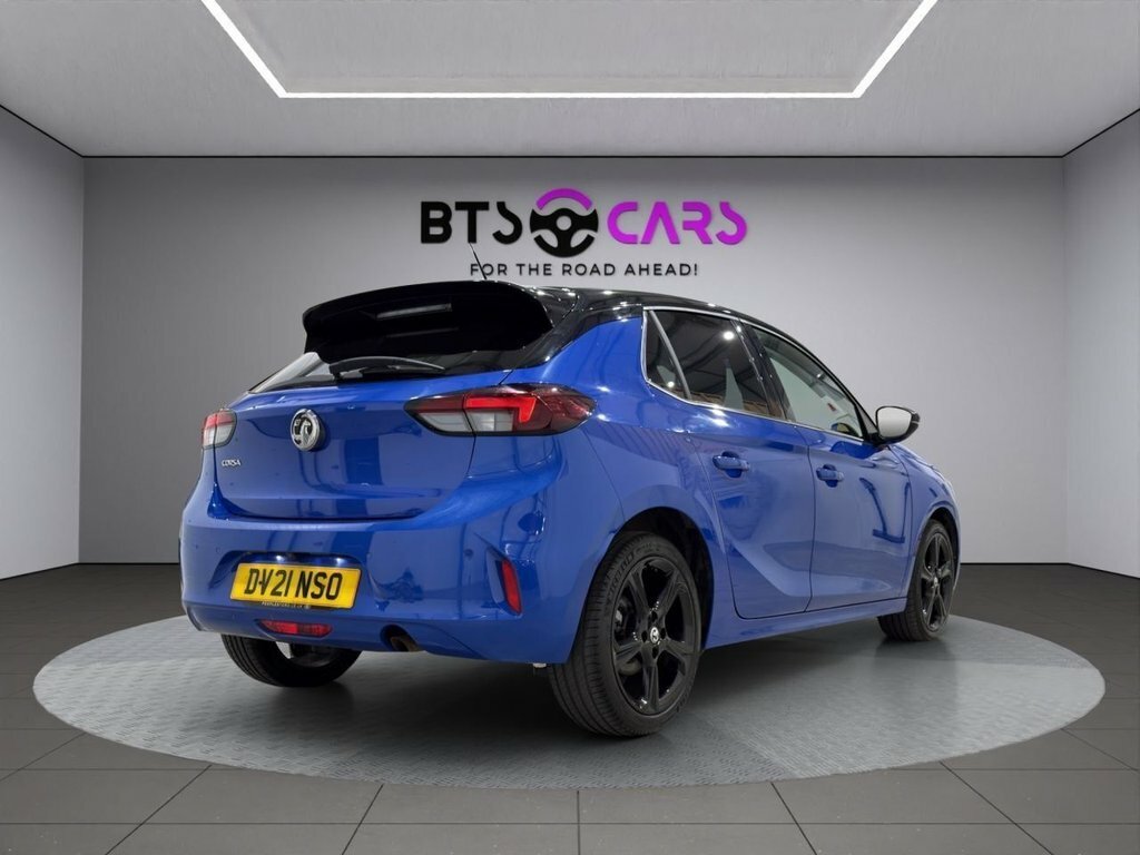 Vauxhall Corsa 1.2L Elite Nav Premium DV21NSO Blue #3