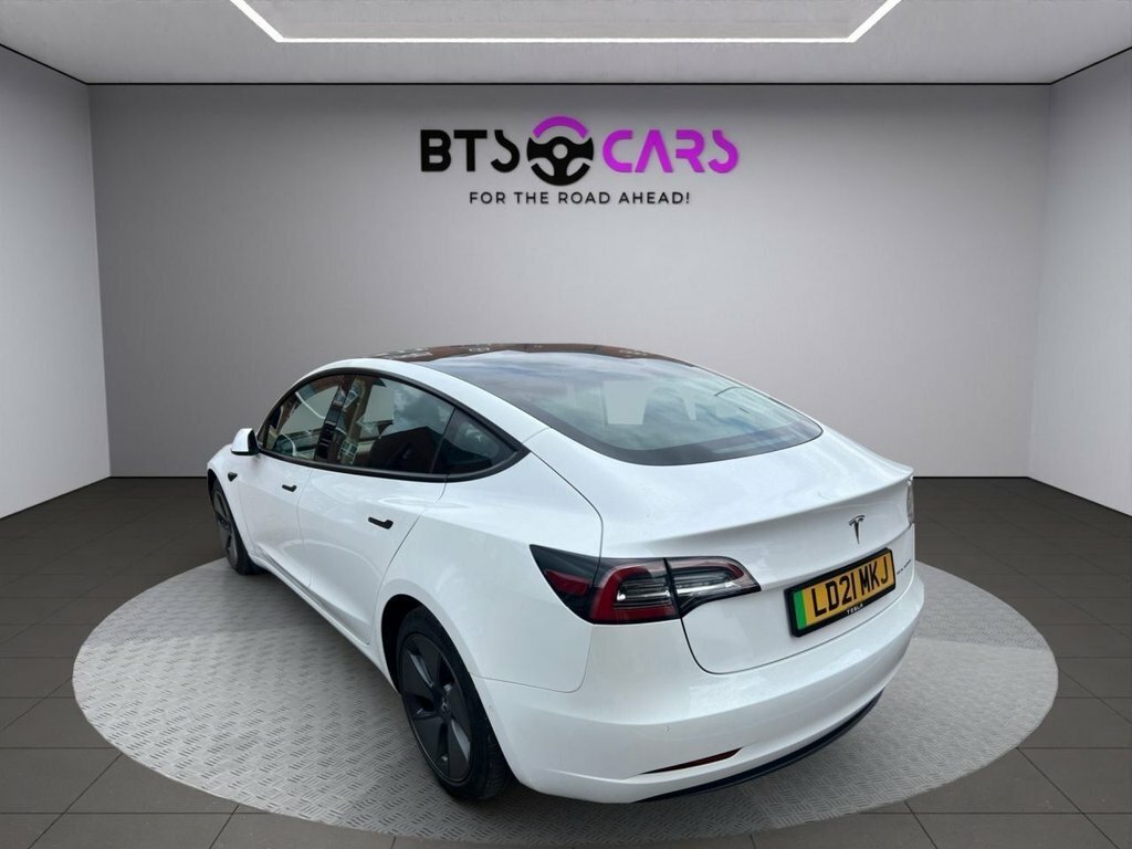 Tesla Model 3 Saloon LD21MKJ White #5