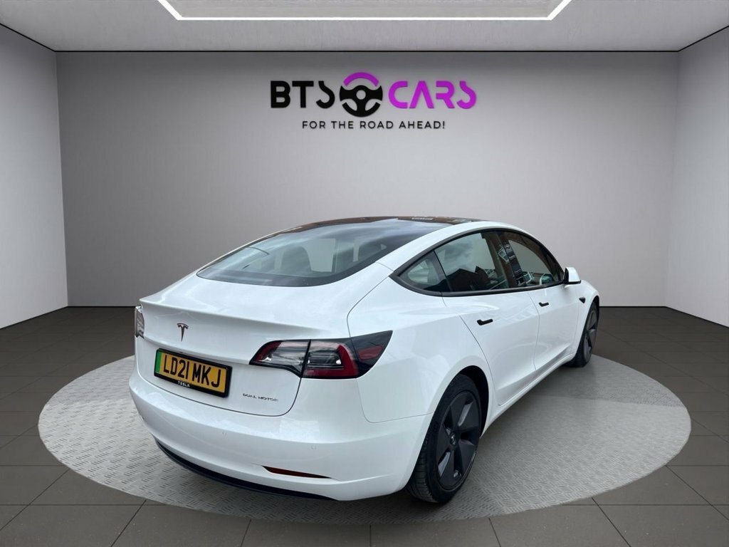 Tesla Model 3 Saloon LD21MKJ White #6