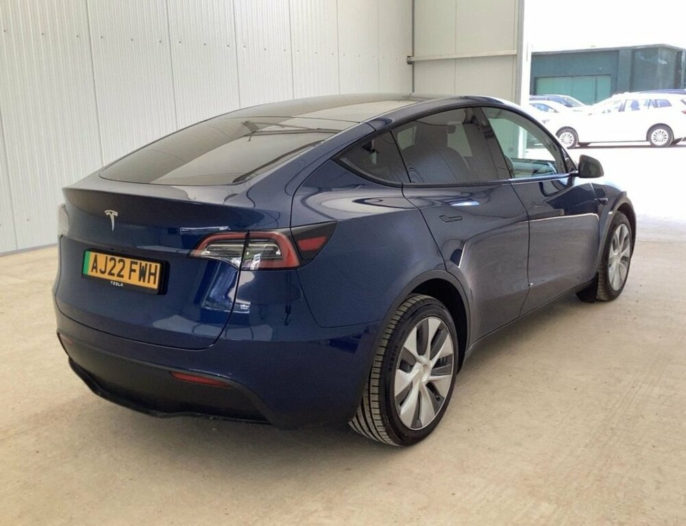 Tesla Model Y Suv Blue #3
