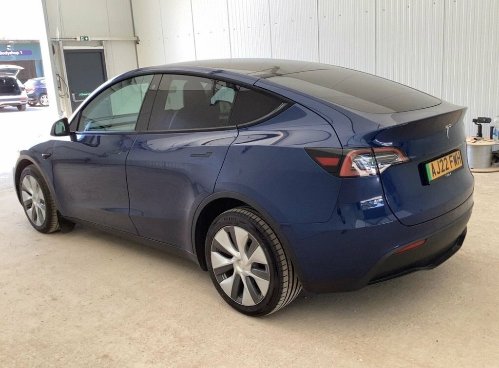 Tesla Model Y Suv Blue #6