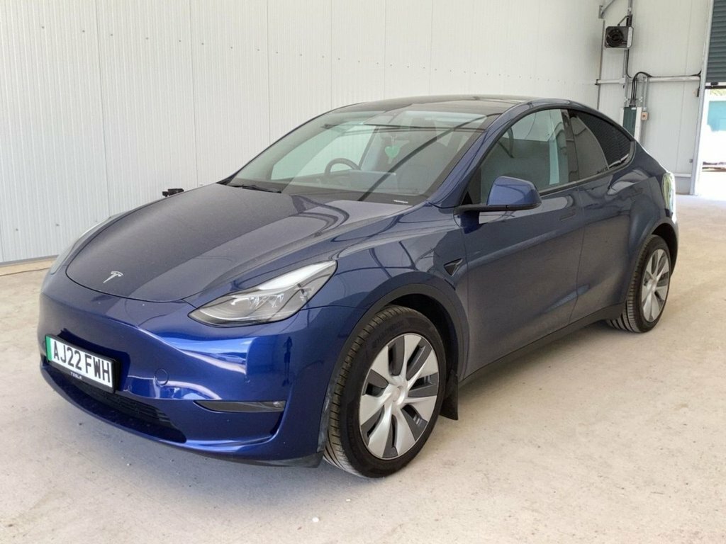 Tesla Model Y Suv Blue