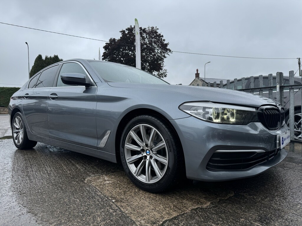 BMW 5 Series Saloon 2.0 520D Se Saloon 201717 BT17GZK Blue #6