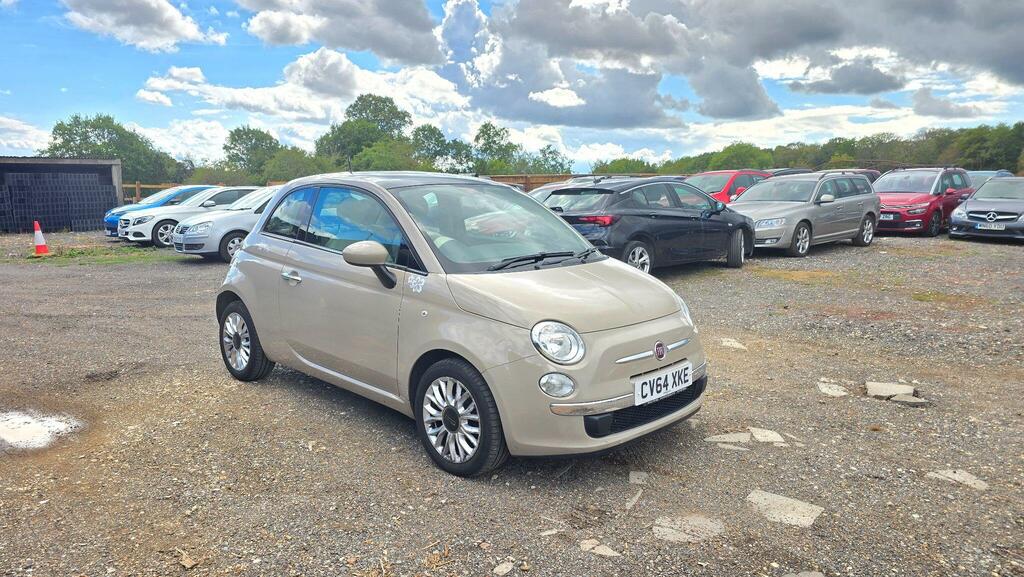 Fiat 500 Lounge Brown #5