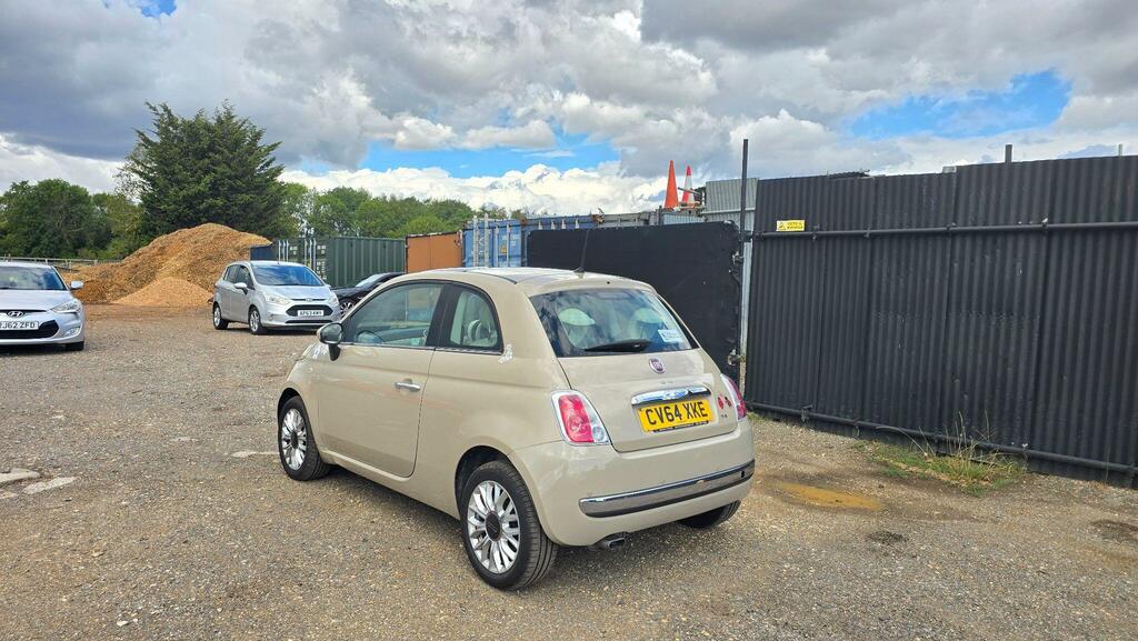 Fiat 500 Lounge Brown #4