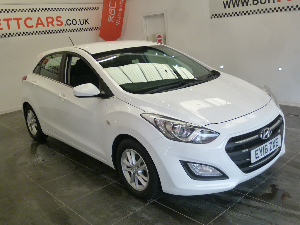 Hyundai I30 Crdi Se Blue Drive White #3