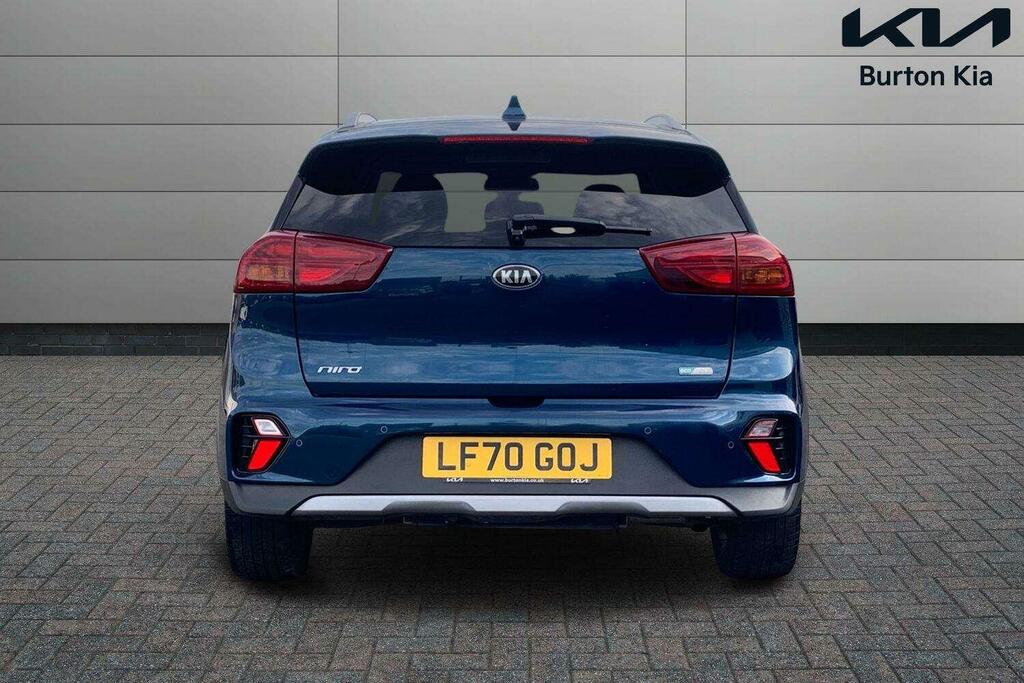 Kia Niro 1.6 Gdi 4 Suv Hybrid Dct Euro 6 Ss LF70GOJ Blue #4