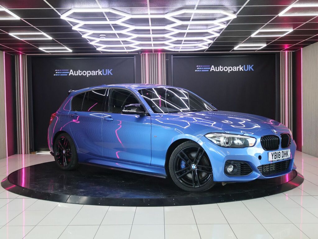 BMW 1 Series 2018 1.5 118I M Sport Shadow Edition Hatchback Blue